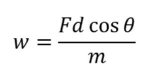 Image result for Work Calculation Formula