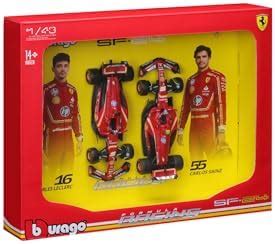 Bburago 2024 Oracle Red Bull Formula F1 Racing Team RB20 Set of 2 Cars ...