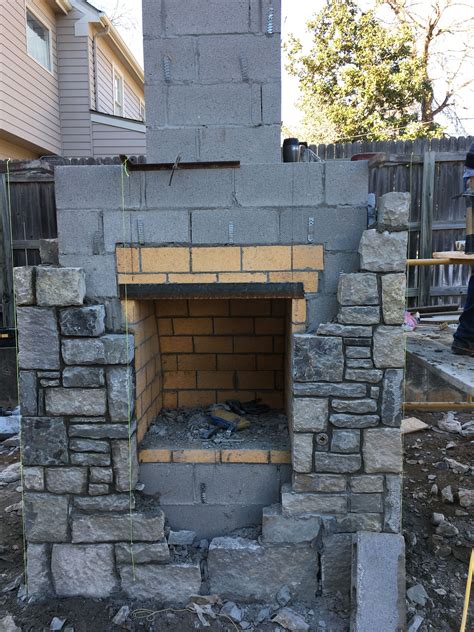 How to build a diy outdoor fireplace – Artofit