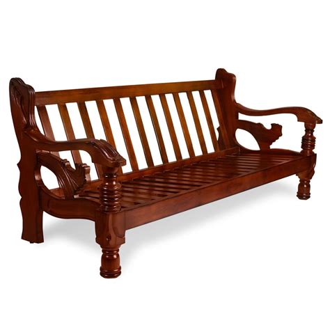 3 Seater Wooden Sofas