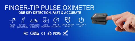 Microtek Pulse Oximeter with Oxygen Saturation Monitor, Heart Rate and ...