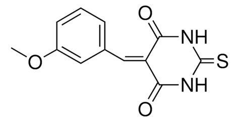 5-(3-METHOXY-BENZYLIDENE)-2-THIOXO-DIHYDRO-PYRIMIDINE-4,6-DIONE ...