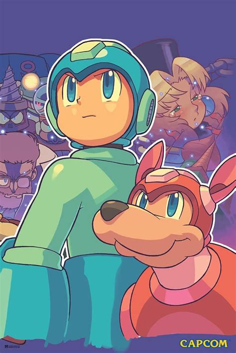 Buy Mega Man Rush Dog Video Game Video Gamer Classic Retro Vintage 90s ...