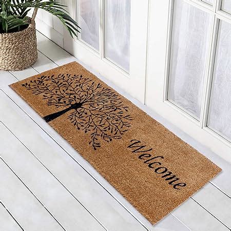 Buy Amazon Brand - Solimo Rubber Modern Anti Slip Door Mat - Large Size ...