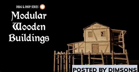 Modular Wooden Buildings (Modular House, Houses, Modular Building) v5.4 ...