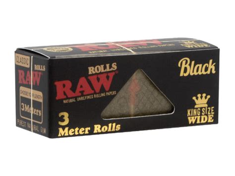 Raw Black Roll - 3 Meter