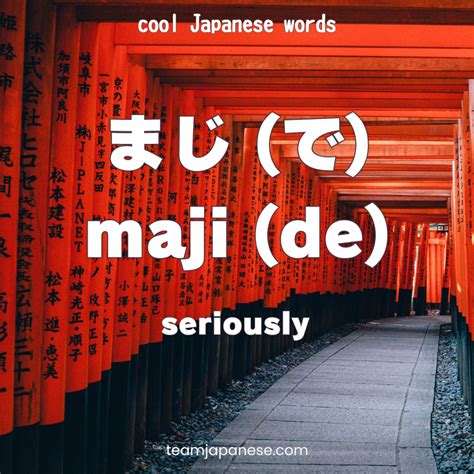 20+ Cool Japanese Words you Won't Learn at School - Team Japanese