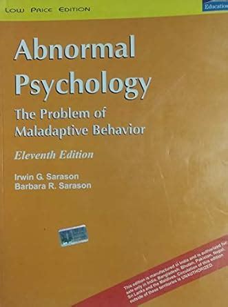 Buy ABNORMAL PSYCHOLOGY Book Online at Low Prices in India | ABNORMAL ...
