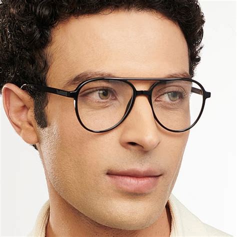 Buy Black Full Rim aviator John Jacobs TR Flex JJ E14418-C1 Eyeglasses ...