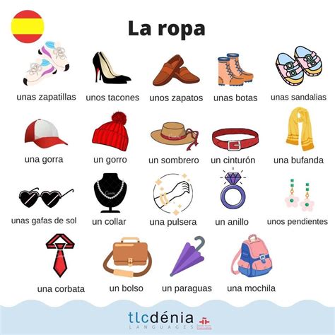 Accessories In Spanish List at Diana Longoria blog