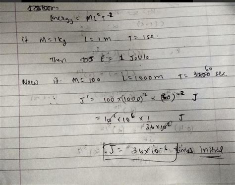 Imagine a system of units in which the unit of mass is 100 kg, length ...