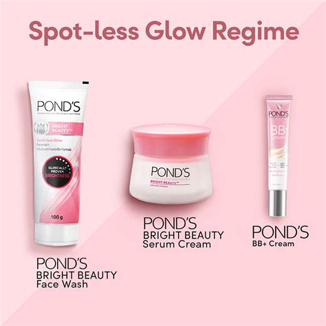 Ponds Bright Beauty Spot-less Glow Day Serum Cream, 23 gm Price, Uses ...