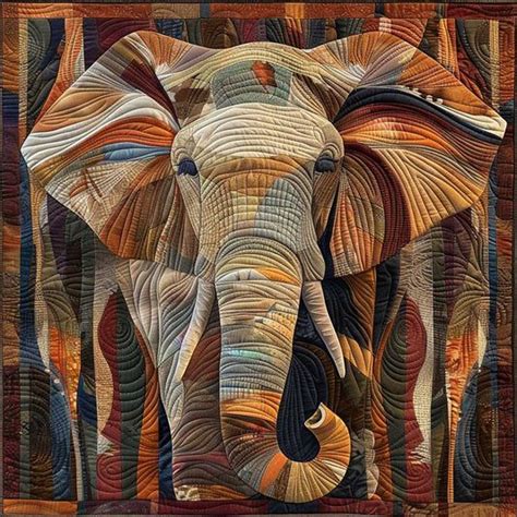 Image result for Patchwork Elephant Pattern