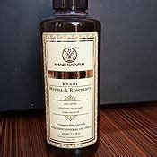 Buy Khadi Natural Rosemary And Henna Hair Oil, 210ml Online at Low ...