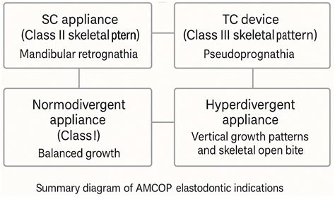 Effects of AMCOP® Elastodontic Devices on Skeletal Divergence and ...