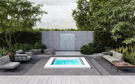 Aquatica Downtown Infinity Inground Spa (220/240V/ 50/60Hz) | Inground ...