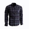 Men Checked Full Sleeve Light Flannel Shirt Blue - Travel 500