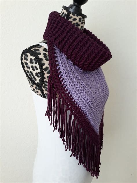 Buy Purple Winter Scarf Womens Winter Scarf, Winter Wraps, Mens Scarves ...