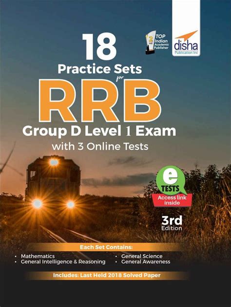 RRB Group D Books 2026 | Level-1 Prep & PYQ Guides – Disha Publication