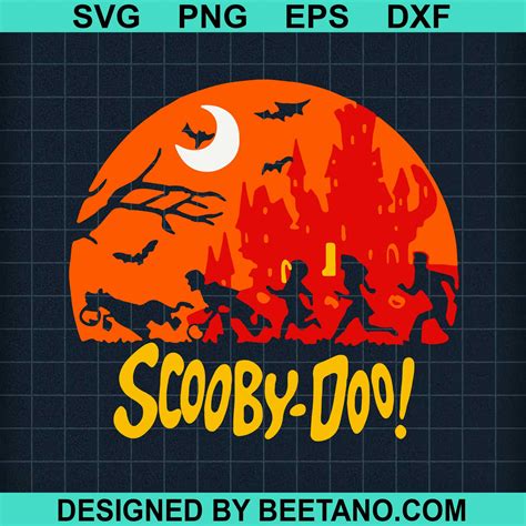 Trick Or Trek Scooby Doo SVG cut file for cricut silhouette machine ...