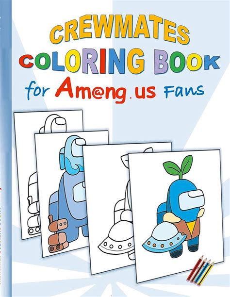 Buy Crewmates Coloring Book for Am@ng.us Fans: drawing, paintbook ...