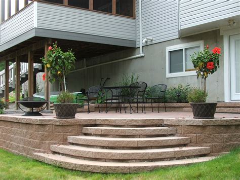 Concrete Patio Steps