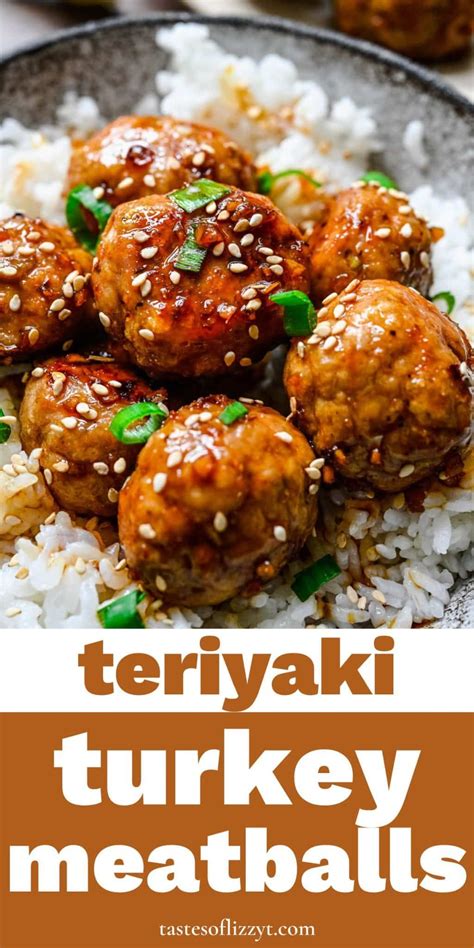 Delicious Teriyaki Turkey Meatballs
