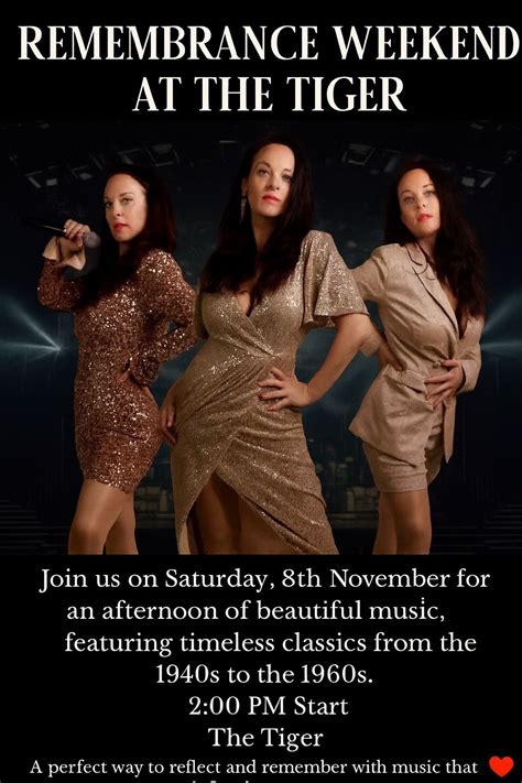 Remembrance weekend at The Tiger, The Tiger Inn, Bridlington, 8 ...