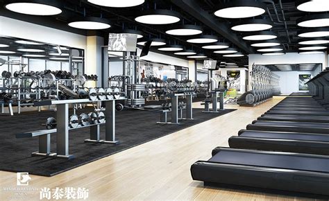 酒店健身房设计|企业健身房设计|上海健身房设计|空间|展示设计 |熙彩设计 - 原创作品 - 站酷 (ZCOOL)