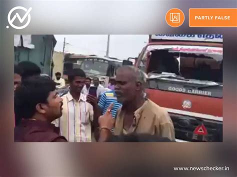 Fact Check: ಕಾವೇರಿ ವಿವಾದ ಹಿನ್ನೆಲೆ ತಮಿಳುನಾಡು ಲಾರಿ ಚಾಲಕನ ಮೇಲೆ ಹಲ್ಲೆಯ ...