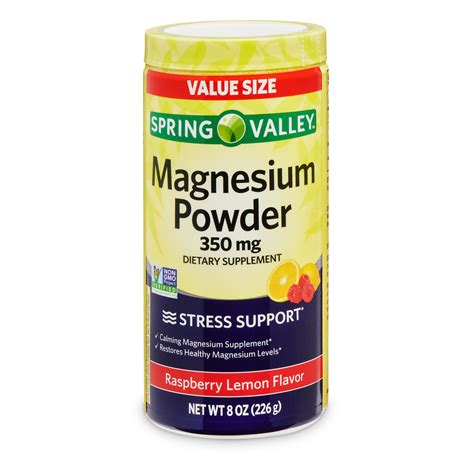 Magnesium Supplements Spring Valley at Chelsea Elyard blog