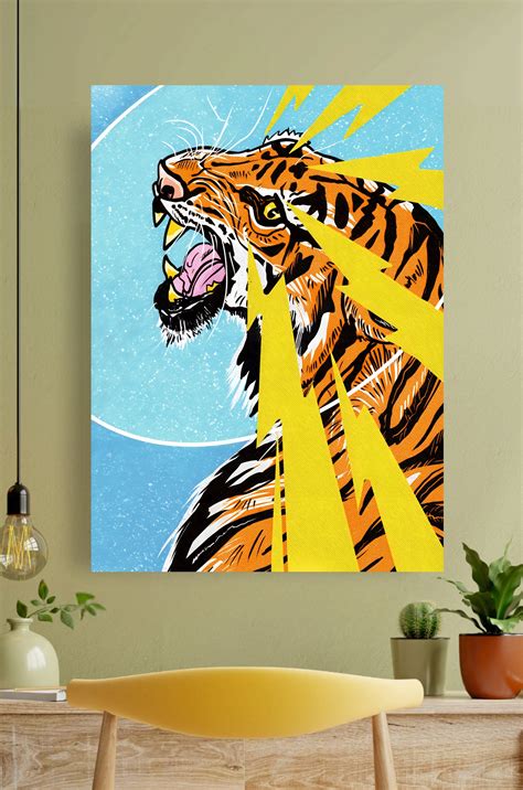 Lion Aesthetic Poster || Aesthetic – GeekyGallery