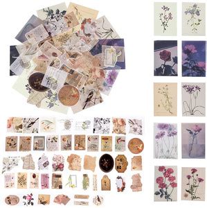 HASTHIP 55 Pcs Stickers Set Mucha Girls Journal Stickers for Planner ...
