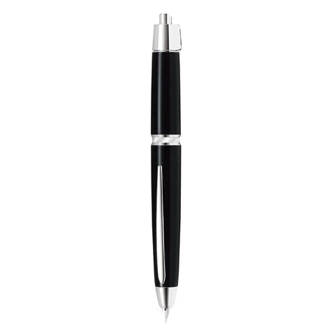 Shop Pilot Capless LS Black Fountain Pen | Makoba | Pilot Pens Online