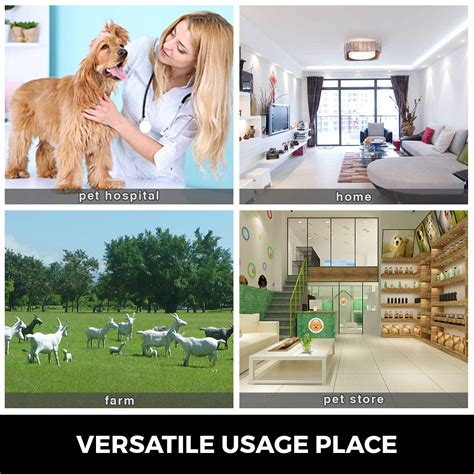 Happybuy 440Lbs Digital Livestock Scale, Large Pet Vet Scale 43x21 Inch ...