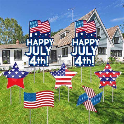 July Fourth Outdoor Decorations