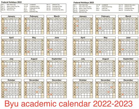 BYU Academic Calendar 2024: Important Academic Deadlines