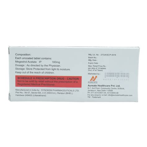 Megasty 160 Tablet | Uses, Side Effects, Price | Apollo Pharmacy