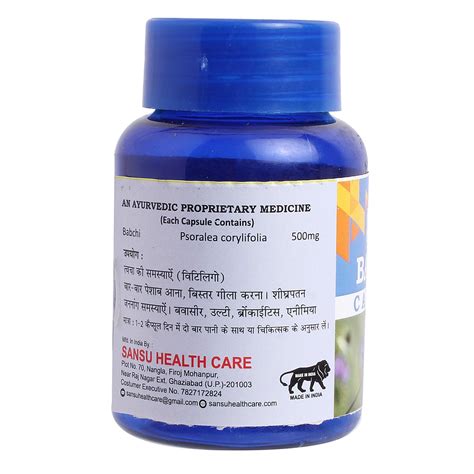 SANSU 30 Capsule Babchi Capsule – sansu health care
