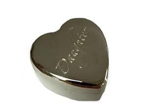 Heartboxes by GANZ Metal Heart Box - Daughter * Personalized Gift ...