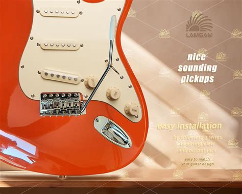 LAMSAM Upgraded Prewired Pickguard Loaded Modern Tone India | Ubuy