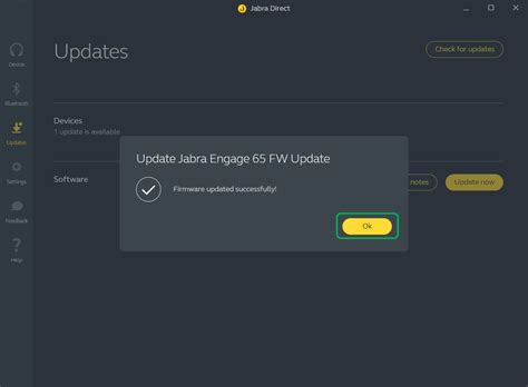 How do I manually update the firmware on my Jabra device using Jabra ...