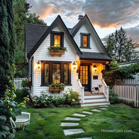 10 Cute Cottage Concepts With Picket Fences (Pictures) | Small cottage ...