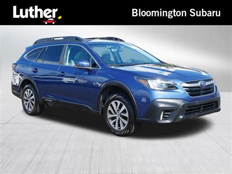 Blue Subaru Outback 2022