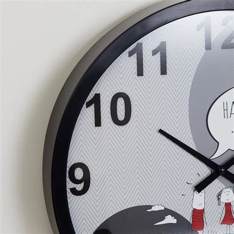 Buy Happiness Is Round Wall Clock - 32 cm from Home Centre at just INR ...