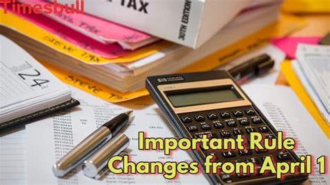 Big Financial Changes from April 1: New UPI, Credit Card & Tax Rules ...