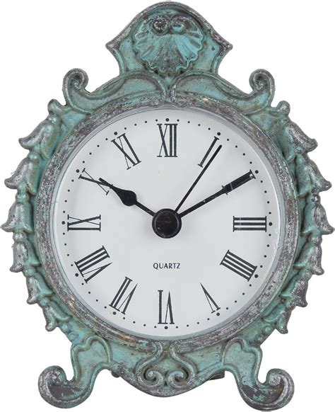 NIKKY HOME Baroque Style Small Mini Table Clock, India | Ubuy