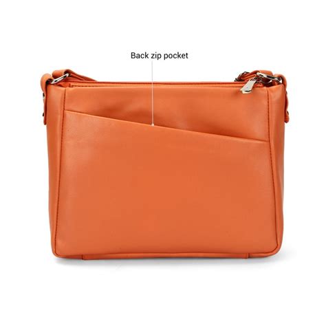 Buy Mochi Women Orange Sling Bag Online | SKU: 66-802-25-10 – Mochi Shoes