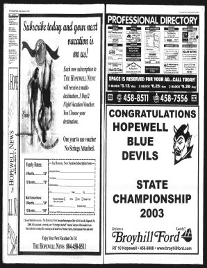 Fillable Online p i 14 The Hopewell News, home $199,900 Fax Email Print ...