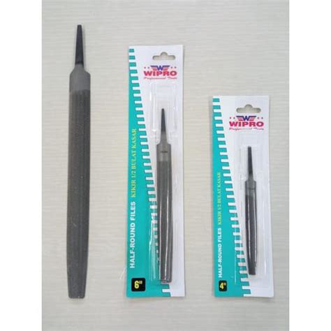 Jual Kikir Setengah Bulat Kasar / Half Round Files Wipro - 12" - Kota ...